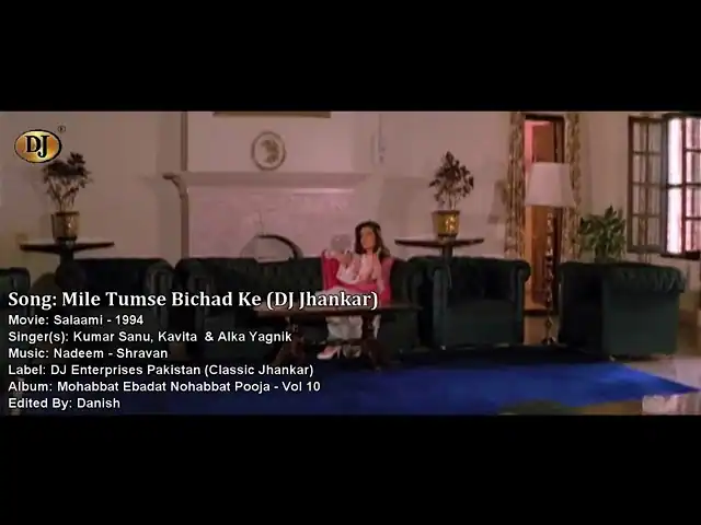 मिले तुमसे बिछड़ के हम  Mile Tumse Bichhad Ke Hum Lyrics  In Hindi– Salaami (1994)  Kumar Sanu, Kavita Krishnmurthy & Alka Yagnik |