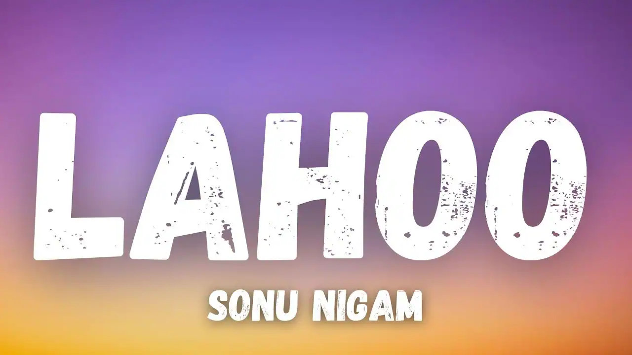लहू Lahoo Lyrics in Hindi – Sonu Nigam Ground Zero(2025)
